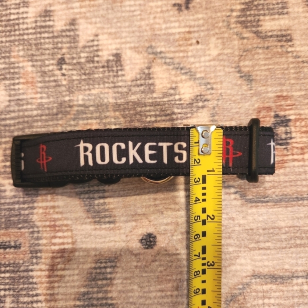 Houston Rockets pet collar - Picture 2 of 3